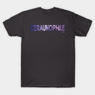 Ceraunophile - Lover of Thunderstorms and Lightning T-Shirt